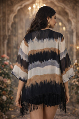 lightweight, flowy kimono overlay