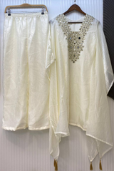 DESIGNER WEAR EXCLUSIVE SUIT SET WITH REAL MIRROR WORK β¨