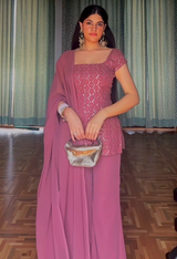 effortless elegance with our premium embroidered suit