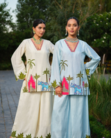 Shahi Baagh Embroidered Suit Set