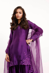 Redefine ethnic elegance with our exclusive 3-piece Farshi Salwar Set