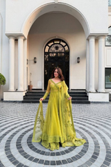 Step into royal elegance with our stunning Kediya Style Shrug Lehenga Set