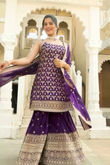 Step into elegance with our latest Designer Sharara Set