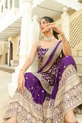 Step into elegance with our latest Designer Sharara Set