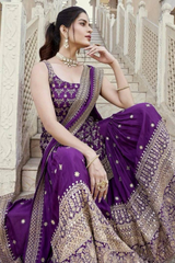 Step into elegance with our latest Designer Sharara Set