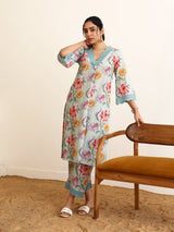Floral Printed Kurta Set designed for effortless elegance and everyday comfort.