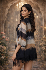 lightweight, flowy kimono overlay