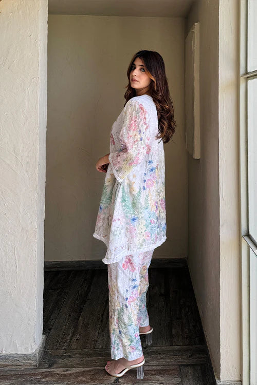 Gulbahar – Floral Elegance Cotton Kurta Set