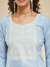 This exquisite Designer Kurta Suit Set