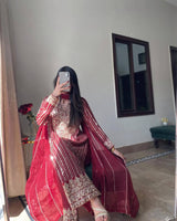 EXCLUSIVE AND PREMIUM WEAR – KURTA PANT SET WITH DUPATTA