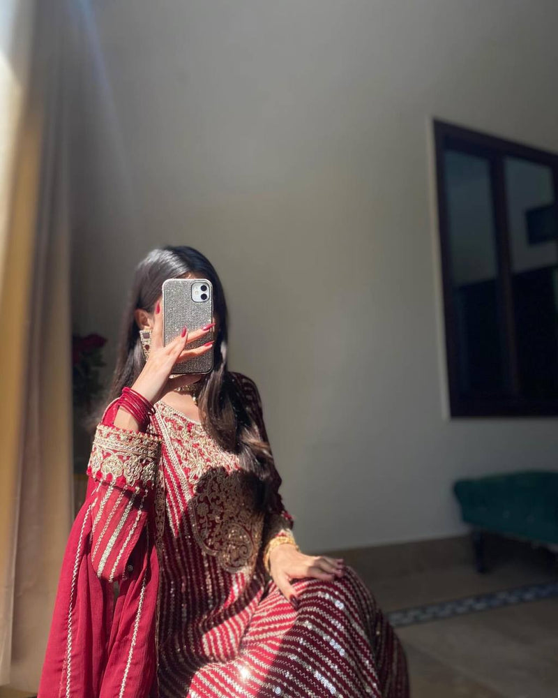 EXCLUSIVE AND PREMIUM WEAR – KURTA PANT SET WITH DUPATTA