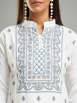 This elegant Designer Kurta Suit Set is crafted from heavy Viscose