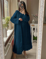 Step into timeless elegance with this Exclusive 3-Piece Plazzo Set