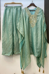 DESIGNER WEAR EXCLUSIVE SUIT SET WITH REAL MIRROR WORK ✨