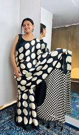 Nayab Ajrakh Latkan Silk Saree