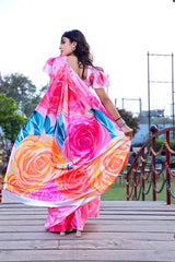 Opaline Rose Garden Saree