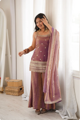 Lavender Luxe Premium Fendi Designer Suit Set