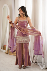 Lavender Luxe Premium Fendi Designer Suit Set
