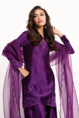 Redefine ethnic elegance with our exclusive 3-piece Farshi Salwar Set