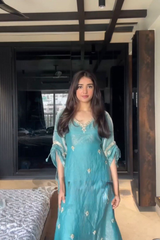 Experience effortless elegance with this premium 3-piece Japan Satin Kaftan Set