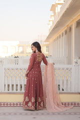 Premium Designer Readymade Gown with Dupatta