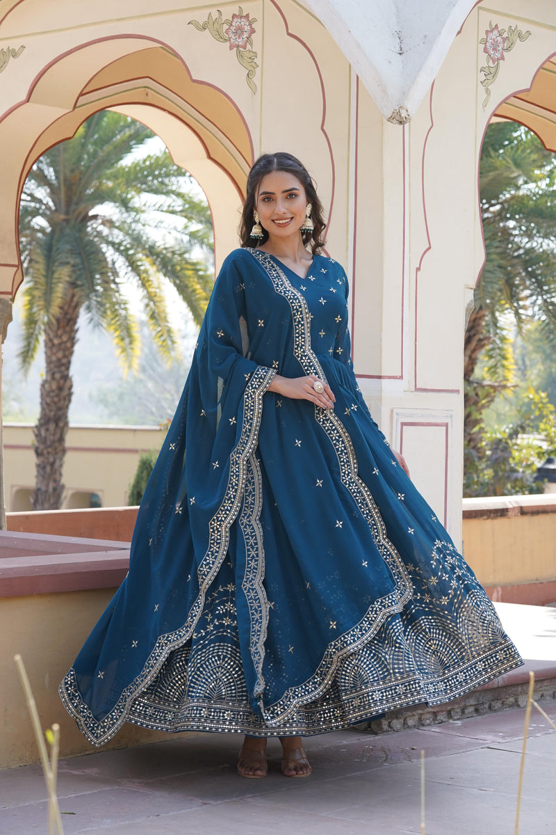This stunning designer gown