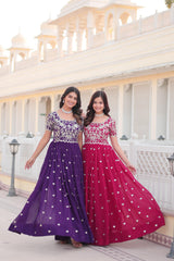 Upgrade your wardrobe with this premium designer gown