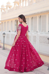 Upgrade your wardrobe with this premium designer gown