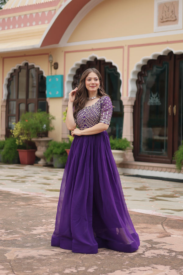 Elegance with this luxurious designer gown