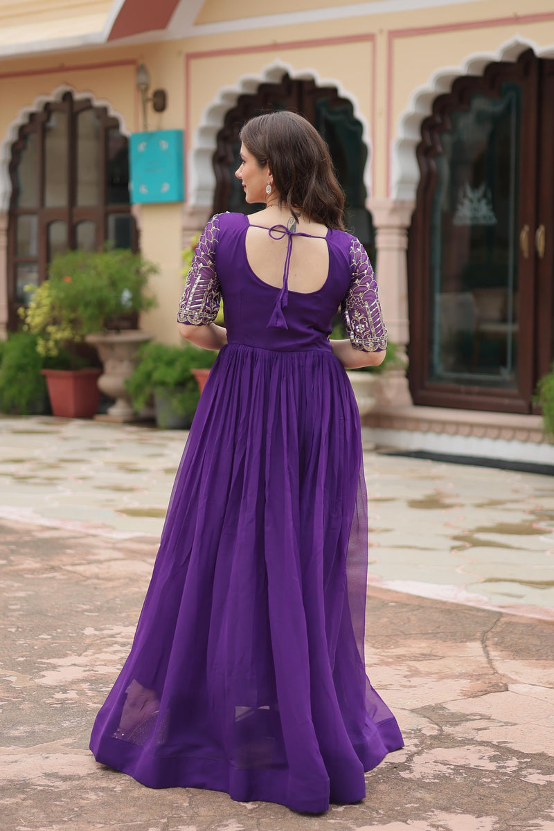 Elegance with this luxurious designer gown