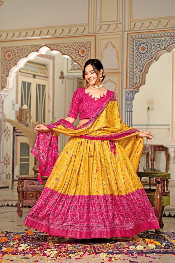 Adorn yourself in this breathtaking lehenga set, where every detail speaks of luxury, heritage, and modern elegance.