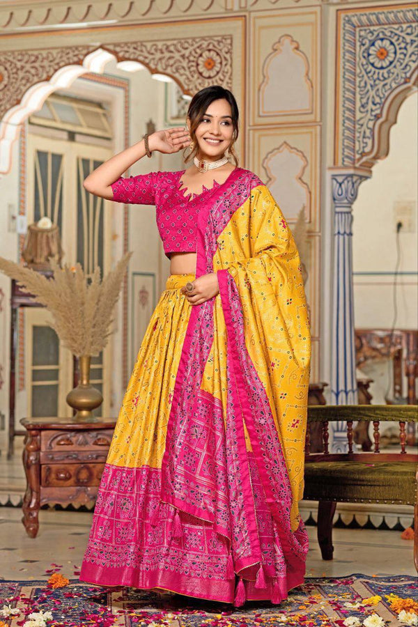 Adorn yourself in this breathtaking lehenga set, where every detail speaks of luxury, heritage, and modern elegance.